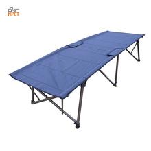 NPOT fast delivery hiking fishing army military folding camping bed sleeping